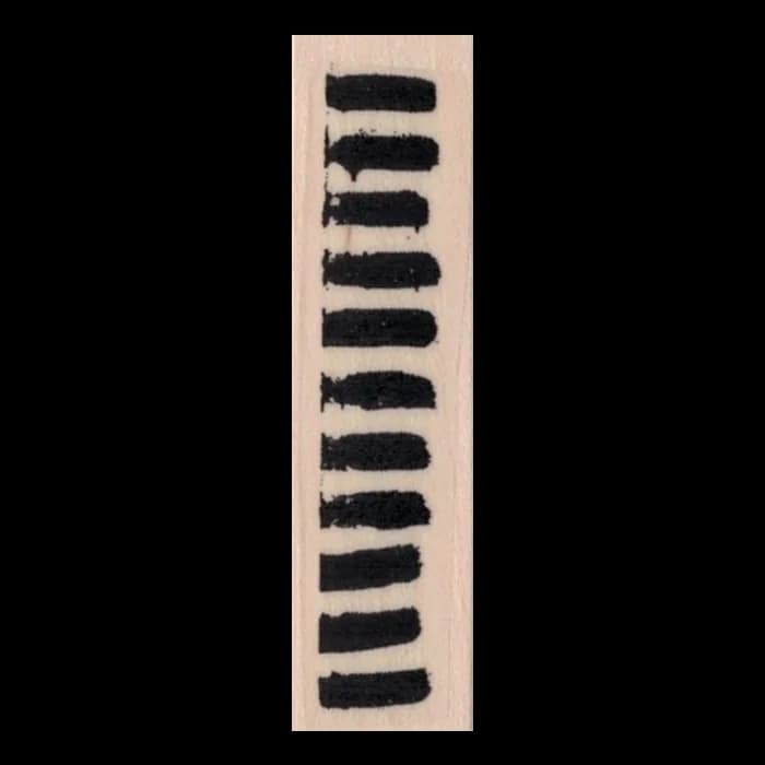 Thick Lines Row 3/4 X 2 1/4