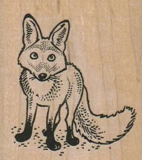 Fox Face 2 X 2 1/4