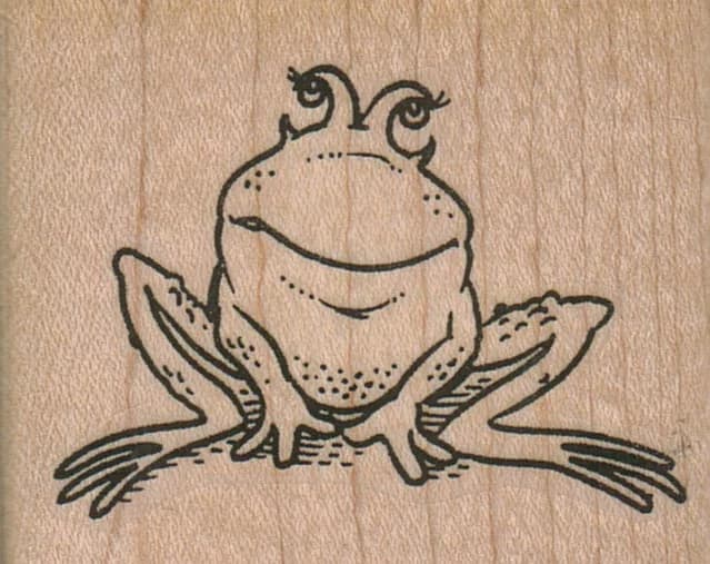 Sitting Frog 2 1/4 X 1 3/4
