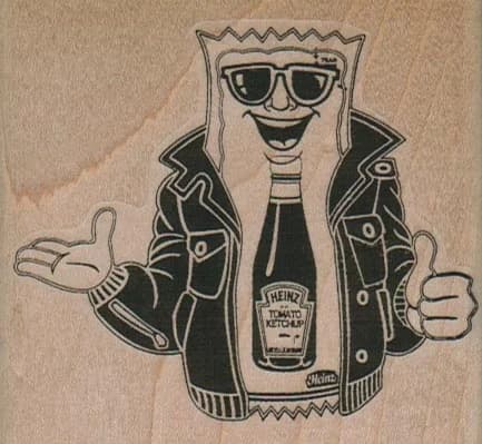 Ketchup Man 3 X 2 3/4