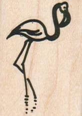 Flamingo Wading 1 1/4 X 1 3/4