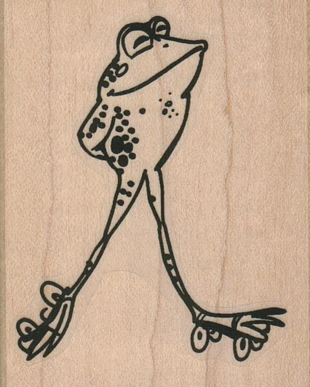 Skating Frog 2 1/4 X 2 3/4