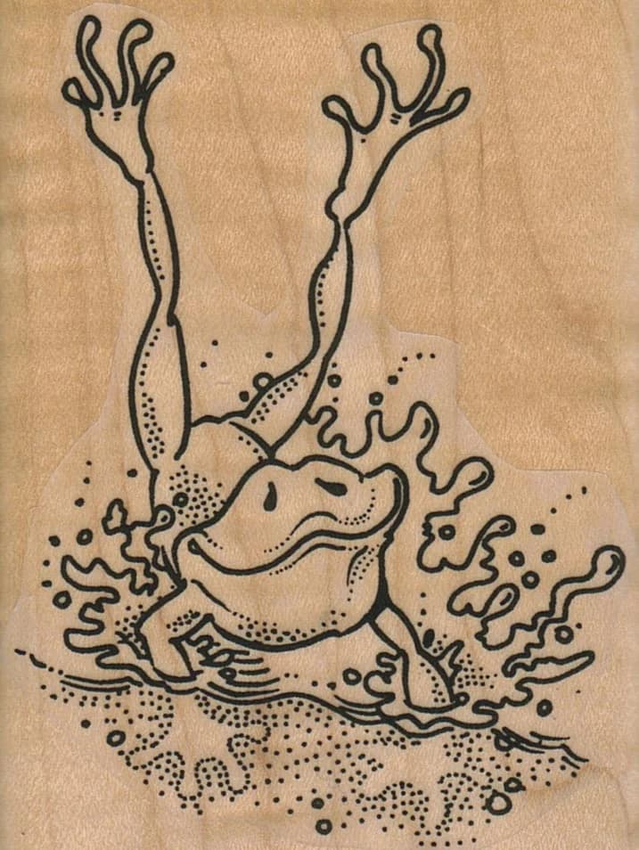 Frog Landing 2 1/2 X 3 1/4