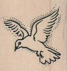 Bird In Flight 1 3/4 X 1 3/4