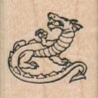 Dragon Looking Back 1 X 1