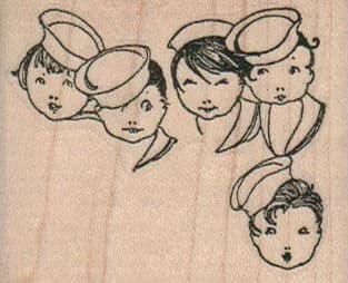 Sailor Hat Kids 2 1/4 X 1 3/4