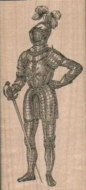 Knight In Armor 2 1/4 X 4 3/4