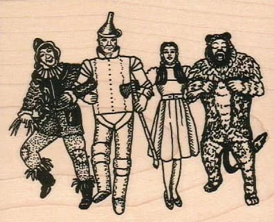 Dancing Foursome 3 1/2 X 4