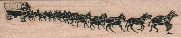 20 Mule Team Wagon 1 X 4 1/4
