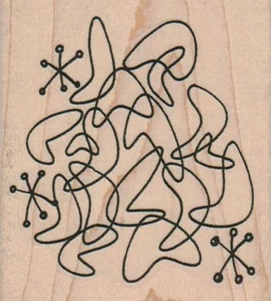 Fifties Background 2 3/4 X 3