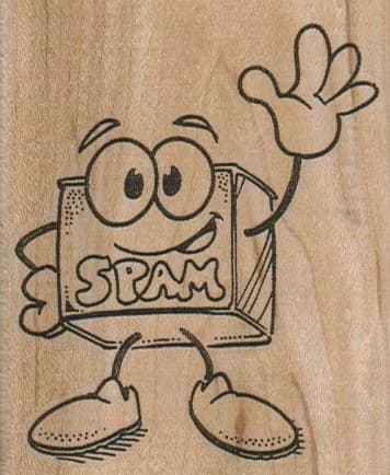 Spam Waving 2 1/2 X 3