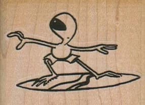 Alien Surfing 2 X 1 1/2