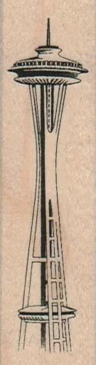 Seattle Space Needle 1 1/4 X 3 1/4