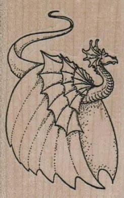 Dragon Side View 2 X 3