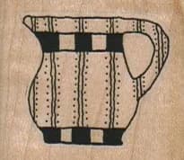 Striped Pitcher/med 1 1/2 X 1 1/4