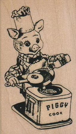 Piggy Cook 1 3/4 X 3