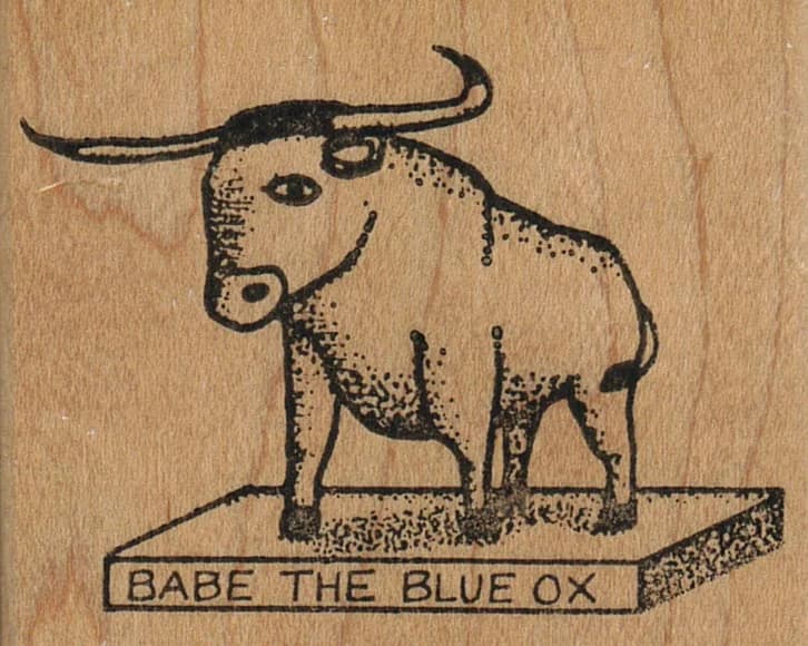 Babe The Blue Ox 2 1/2 X 2