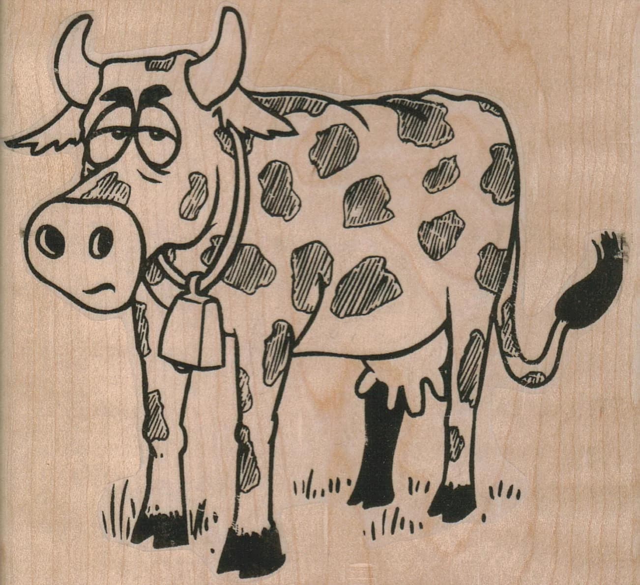 Sleepy Cow 4 1/2 X 4