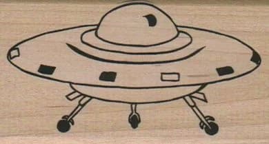 Space Ship 2 X 3 1/2