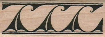 Art Deco Design 1 X 2 1/2