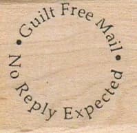 Guilt Free Mail 1 1/2 X 1 1/2