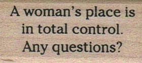 A Woman's Place 1 X 2