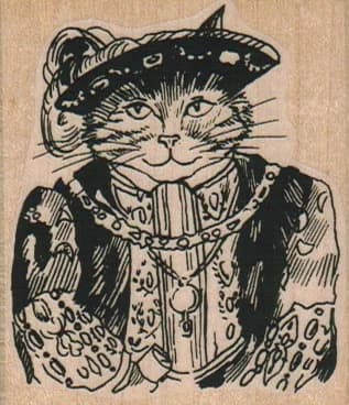 Henry The Cat 2 1/4 X 2 1/2