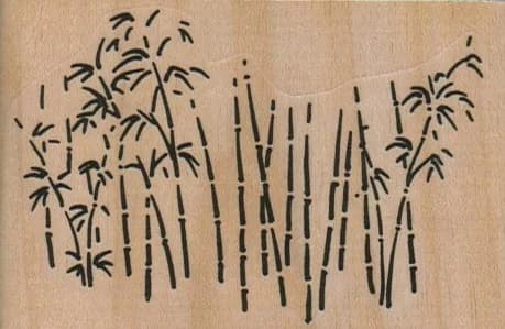 Bamboo Bunch 3 1/4 X 2