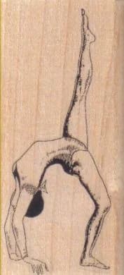 Gymnast Lady 1 1/2 X 3