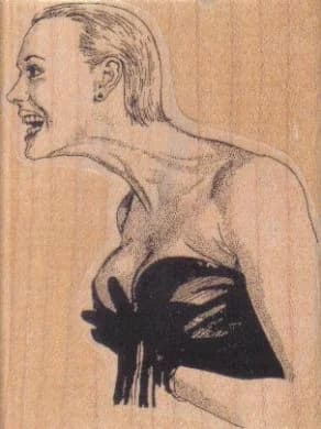 Long Necked Woman 2 1/4 X 2 3/4