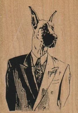 Great Dane Businessdog 2 X 2 3/4