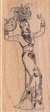 Showgirl/small 1 1/2 X 3