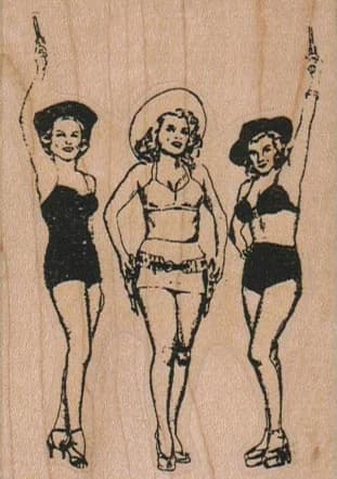 Shoot 'em Up Gals 2 1/4 X 3