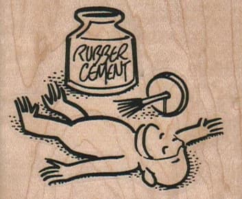 Way Too Curious George 2 1/2 X 2