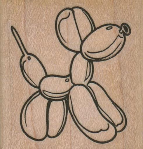Balloon Dog 1 3/4 X 1 3/4