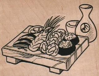 Sushi Board 3 1/2 X 2 1/2