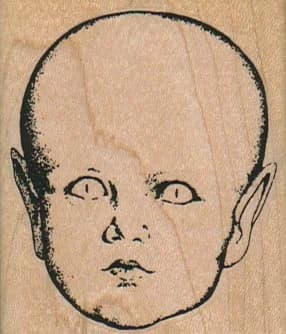 Alien Baby 2 X 2 1/4