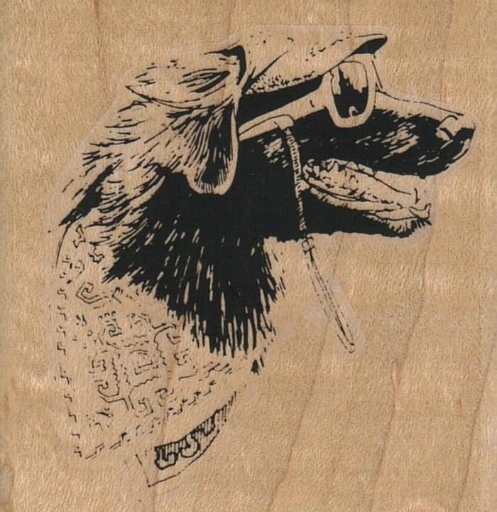 Bandana Dog 2 1/2 X 2 1/2