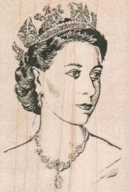 Queen In Crown 2 X 2 3/4