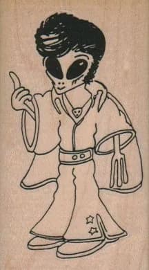 Alien Hitchhiker/jump Suit 2 X 3 1/2