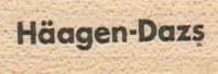 Haagen-dazs 3/4 X 1 1/2