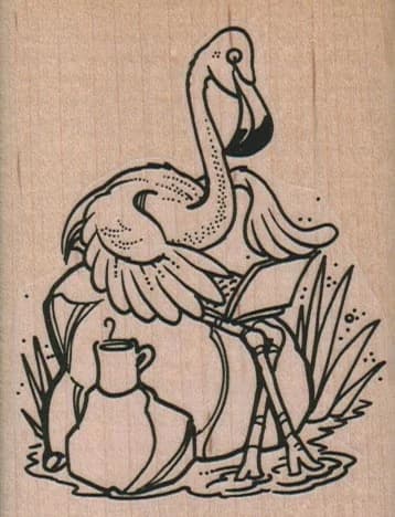 Flamingo Laptop 2 1/2 X 3 1/4
