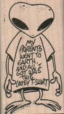 My Parents Visited Earth 1 3/4 X 3