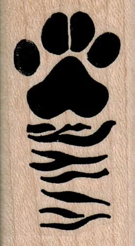 Pawprint 1 X 1 3/4