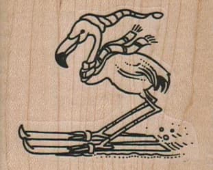 Flamingo Skiing 2 1/4 X 1 3/4