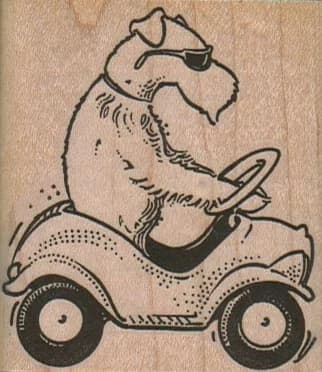 Attila Driving Car 2 1/2 X 2 1/2