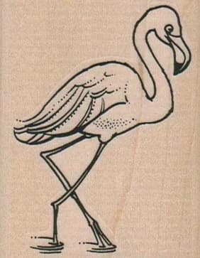 Flamingo Wading 2 X 2 1/2