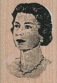 Queen Elizabeth Ii 1 1/2 X 2