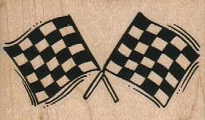 Racing Flags 3 X 1 3/4