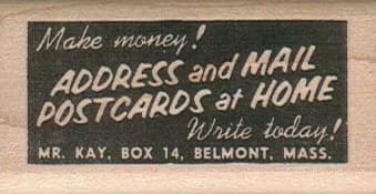 Make Money! 1 1/4 X 2 1/4